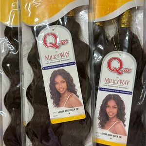 Loose Deep Bulk 18" - Color 4 (Dark Brown)